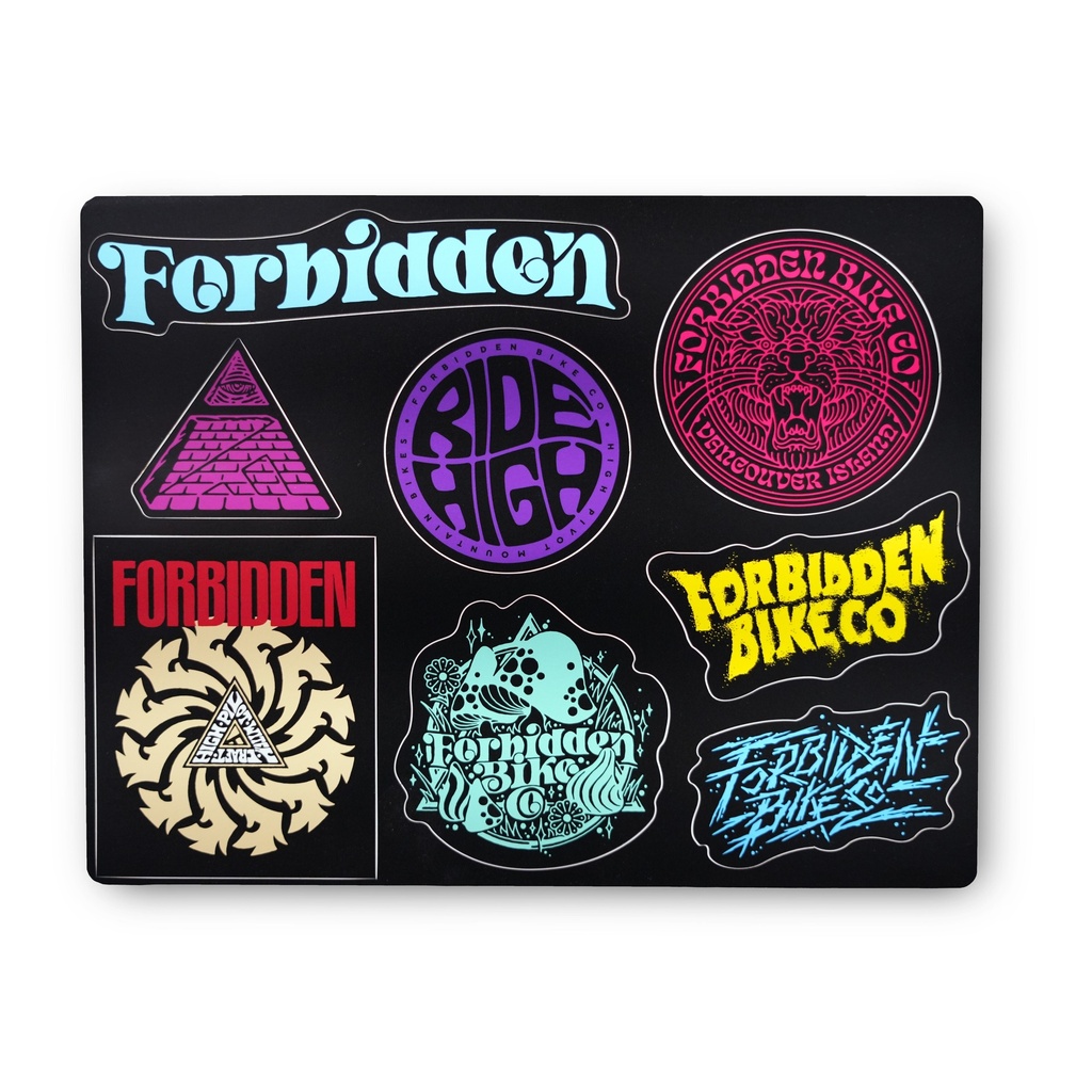 Forbidden Summer Sticker Pack