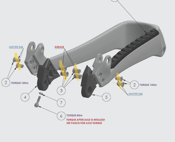 V2 Dropout Bolt Kit | EU-UK Store